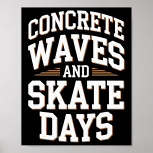 Skater Boy Skateparks Skateboarding Skater Skatebo Poster