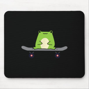 Skater Frog Tadpole Amphibian Skateboarding Skateb Mouse Pad