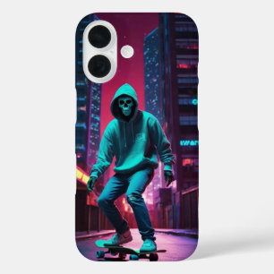 Skater Ghost iPhone 16 Case