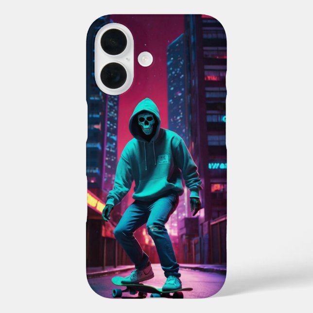 Skater Ghost Case-Mate iPhone Case (Back)