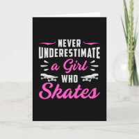 Skater Girl Girls Sk8 Skating Skateboard Gift Idea