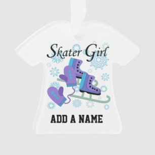 Skater Girl Ornament