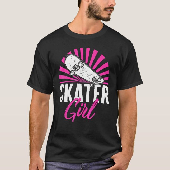 Skater Girl Rollerblading Women's Skate Roller Rol T-Shirt (Front)