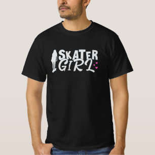 Skater Girl Sk8 Skateboard Skating Skate Gift Idea T-Shirt