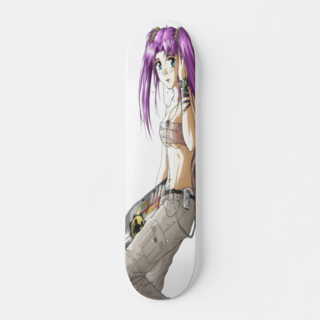 Skater Girl Skateboard (Front)