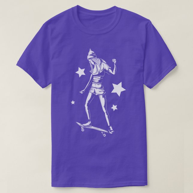 Skater Girl T-Shirt (Design Front)