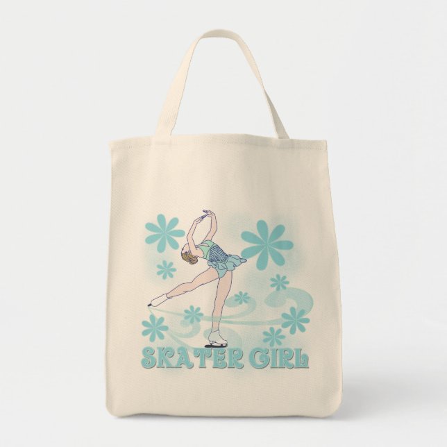 Skater Girl Tshirts and Gifts Tote Bag (Front)