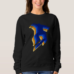 Skater Kick Trick Ollie Flip 2 Sweatshirt