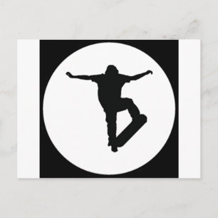 "Skater" Postcard
