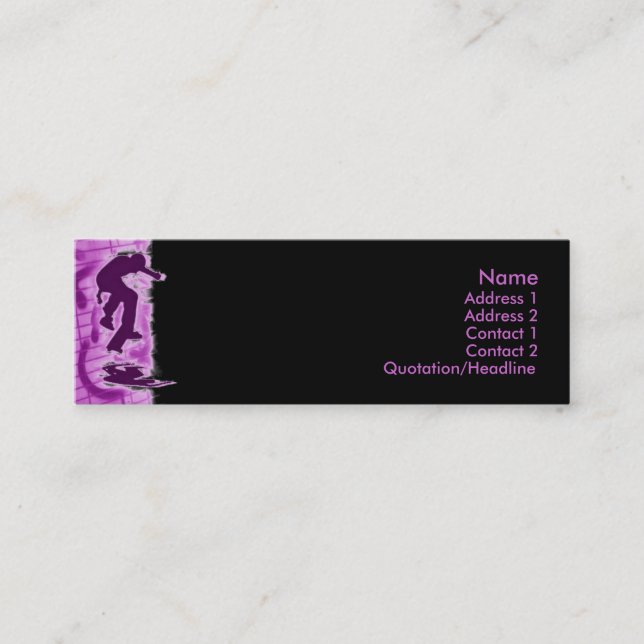 Skater Profile Card (Front)