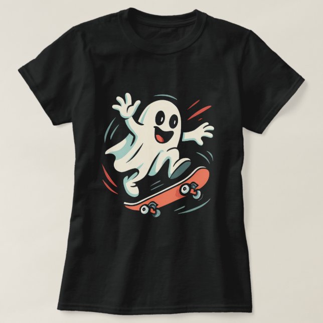 Skater Reaper Shirt (Design Front)