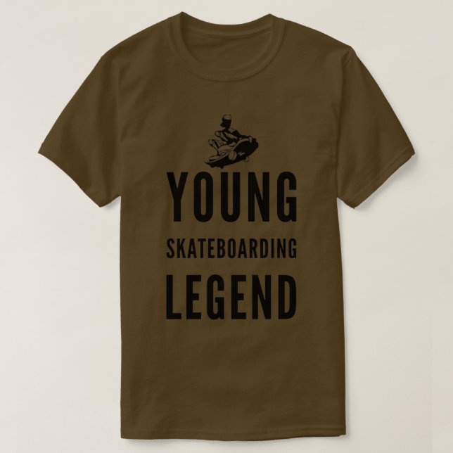 Skater Sayings Skateboard Skateboarding Gift Ideas T-Shirt (Design Front)