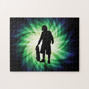 Skater; Skateboard Jigsaw Puzzle
