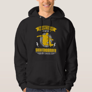 Skater Skateboarding Old School Skate Skateboarder Hoodie