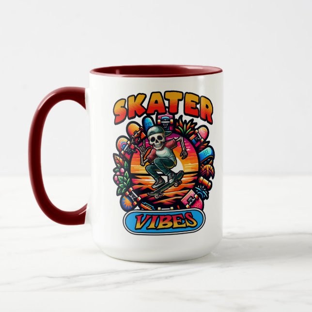 SKATER VIBES! MUG (Left)