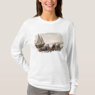 Skaters and a golf party on the ice T-Shirt