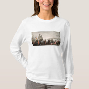 Skaters and a golf party on the ice T-Shirt