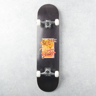 Skaters Gonna Skate Skeleton Dude Skateboarder