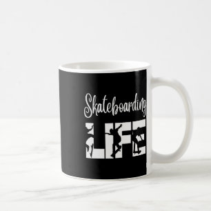 Skaters Having Fun Pro Skateboarding Life Gift For Coffee Mug