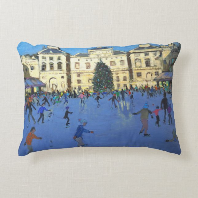 Skaters Somerset House 2012 Decorative Cushion (Front)