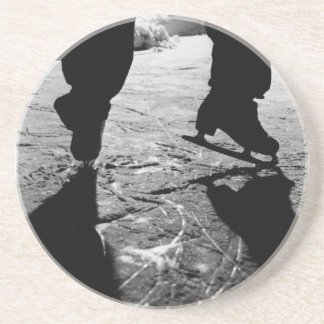 Skates Silhouette Coaster