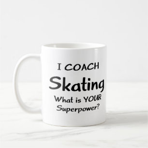 skating coach coffee mug