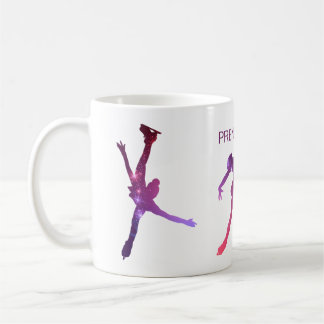 Skating cup - Silhouette Rose Violet star