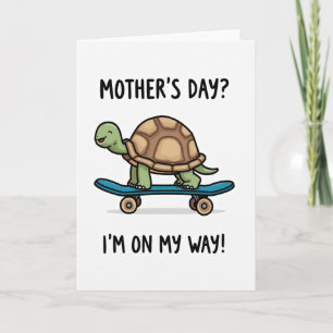 Skating Mothers Day Message Card