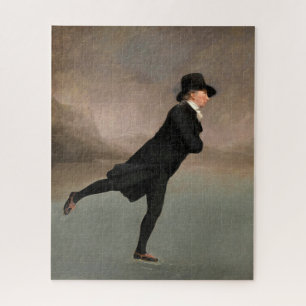 Skating on Duddingston Loch by Henry Raeburn Jigsaw Puzzle