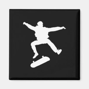 Skating Pocket Funny Skateboarding Flip Skateboard Magnet