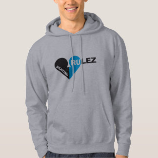 skating rulez hoodie