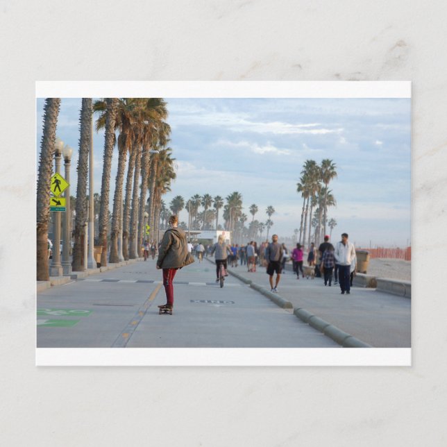 skating to venice beach postcard (Front)