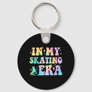 Skating Vibes Skater Coach Figure Hockey Ice Skate Key Ring