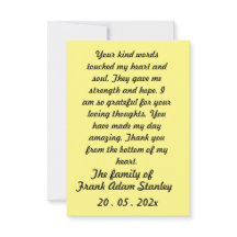 Skaymarts | Calligraphic Hopeful Thank You Card