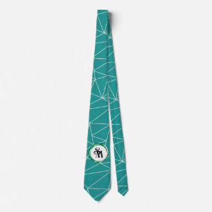 Skaymarts   Customised Business Logo Boho Pattern Tie