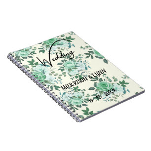 Skaymarts   Elegant Greenery Wedding Guest Notebook