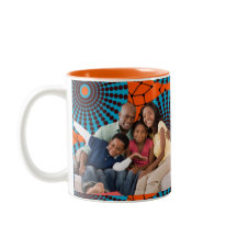 SKAYMARTS | Family Photo African Wax Design  Mug