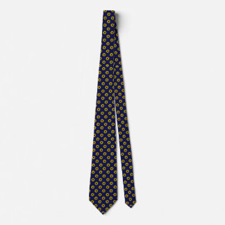 Skaymarts Navy blue Colour Sunflower Neck Tie