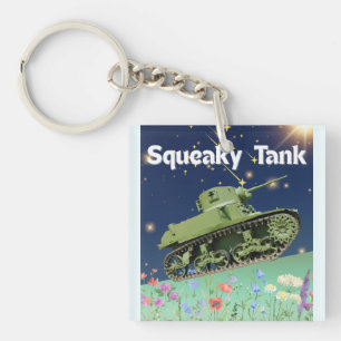 Skeaky Tank Key Ring