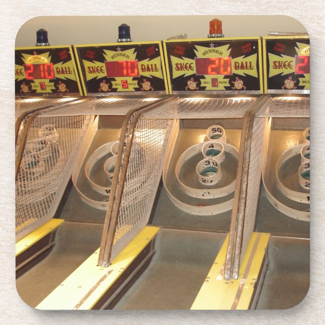 SKEE BALL! COASTER (Front)