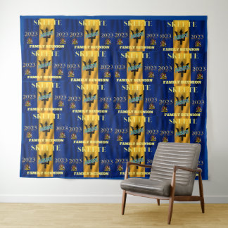 Skeete Family Reunion Backdrop Tapestry