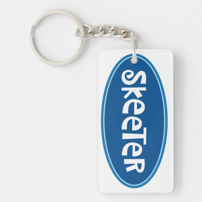 Skeeter Key Ring (Front)
