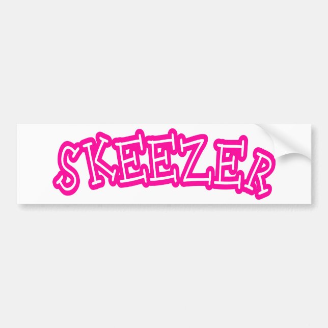 Skeezer Bumper Sticker (Front)