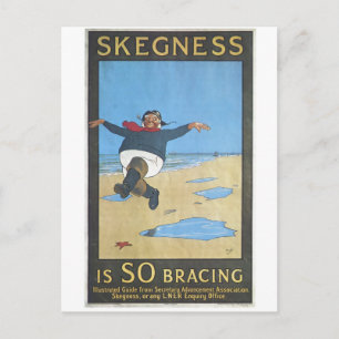 Skegness England Seaside Vintage Travel Postcard