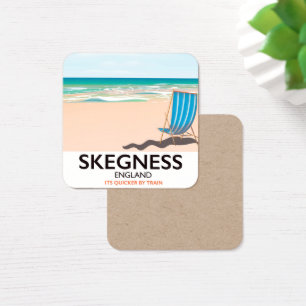 skegness vintage train travel poster.