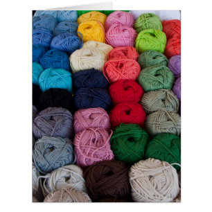 Skeins of yarn