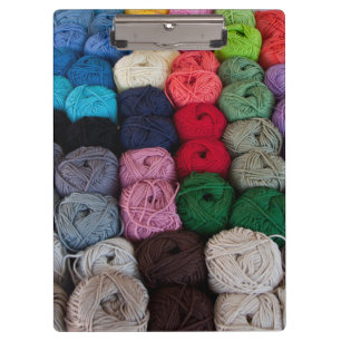 Skeins of yarn clipboard