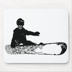 skeleboard mouse pad