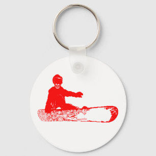 skeleboarder. key ring