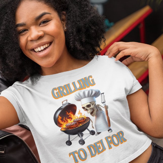 Skeletal Chef Grilling To Dei For T-Shirt (Creator Uploaded)